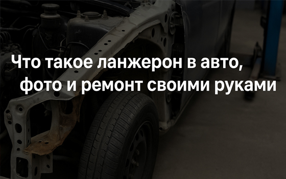 Что такое ланжерон в авто, фото и ремонт своими руками
